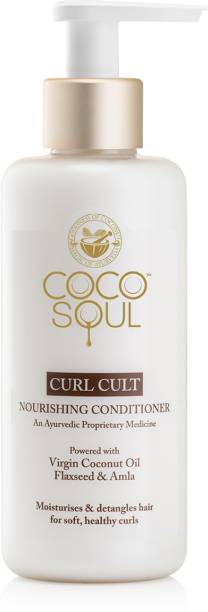 Coco Soul Curl Cult Conditioner with Flaxseed & Amla - By Makers of Parachute Advansed