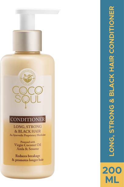 Coco Soul Conditioner for Long Strong & Black with Amla & Sesame - By Parachute Advansed Price in India