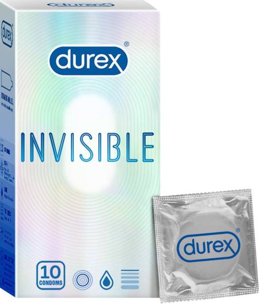 DUREX Ultra thin Invisible Condoms for Men 10 count Condom