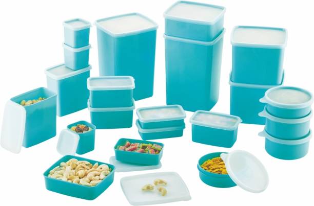 MASTER COOK 21 PC COMBO PASTEL GREEN  - 10750 ml Polypropylene Grocery Container
