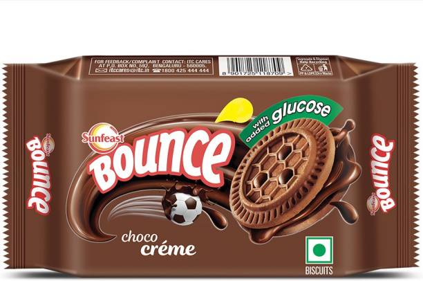 Sunfeast Bounce Choco Creme Cookies