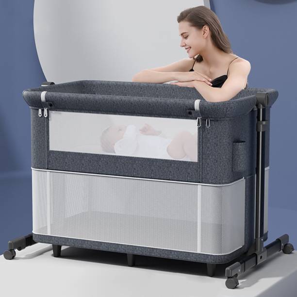 BabyTeddy Patented 10in1 Baby Crib Cot Cradle Bassinet Playpen Bed Mosquito net Mattress Cot