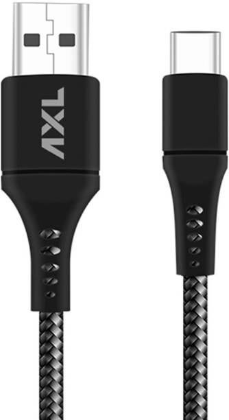 AXL USB Type C Cable 1 m CB-51 Type-C Round Braided Syn...