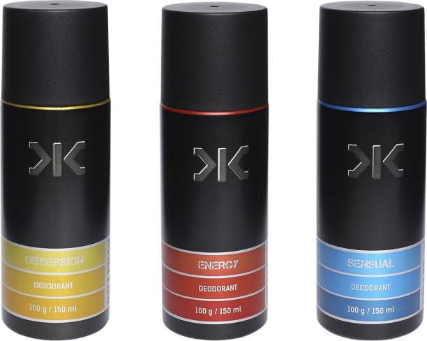 KILLER SEN/ENG/OBS-SET STNDRD ASTD Deodorant Spray  -  For Men