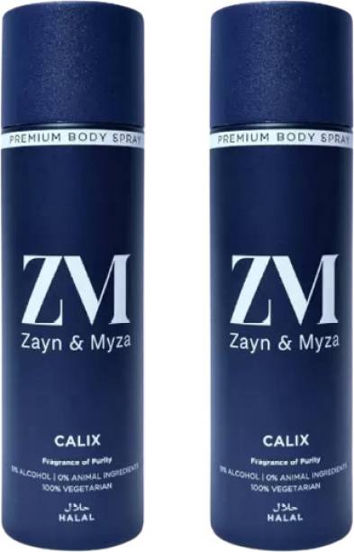 ZM Zayn & Myza Calix No Alcohol Deodorant, Halal Body Spray  -  For Men