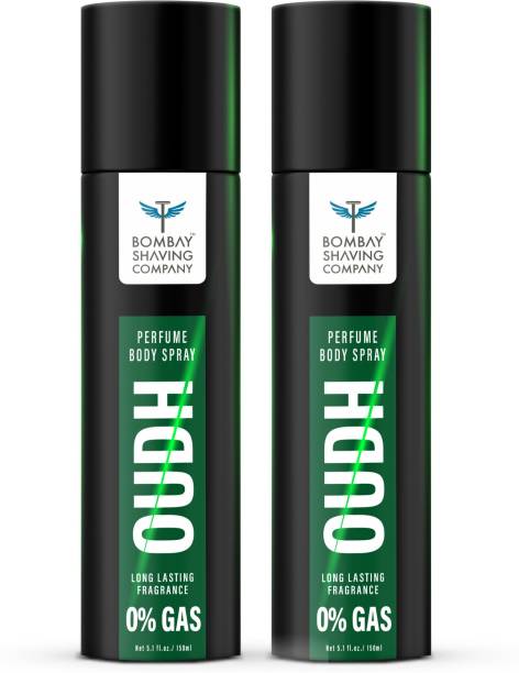 BOMBAY SHAVING COMPANY Oudh Deodorant Combo Pack | Premium Long Lasting Body Spray  -  For Men