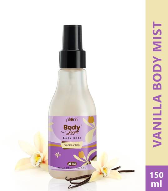 Plum BodyLovin' Vanilla Vibes Body Mist | Warm Vanilla long lasting Fragrance Spray Body Mist  -  For Women