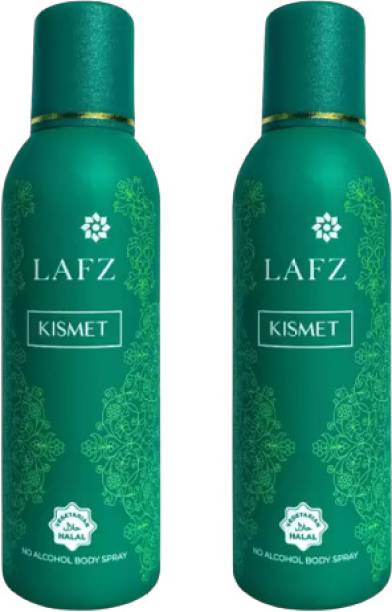 LAFZ Kismet, No Alcohol Deodorant, Halal Body Spray  -  For Women
