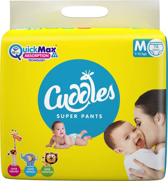 Cuddles - Super Pants Pant Style Diaper - M