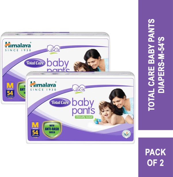 Himalaya Total Care Baby Pants Diapers XL for 12  17 Kg 74 Diapers