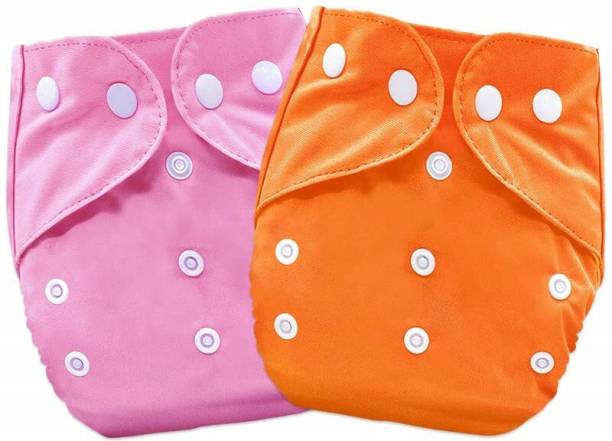 w4o Baby cloth diaper pack of 2 Adult Diapers - New Born