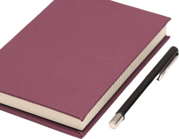 MeterMent Notebook A5 – 8"X6" Hardcover Diary Journal Unruled pages 120gsm 180 pages A5 Diary Unruled 180 Pages