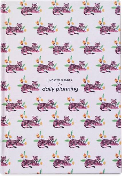 Happening Hippo Nondated Planner Daily Diary, To-Do List for Gratitude Journal A5 Planner Use the undated 6-Month Planner to Reach Your Weekly and Monthly Goals. 100 Pages