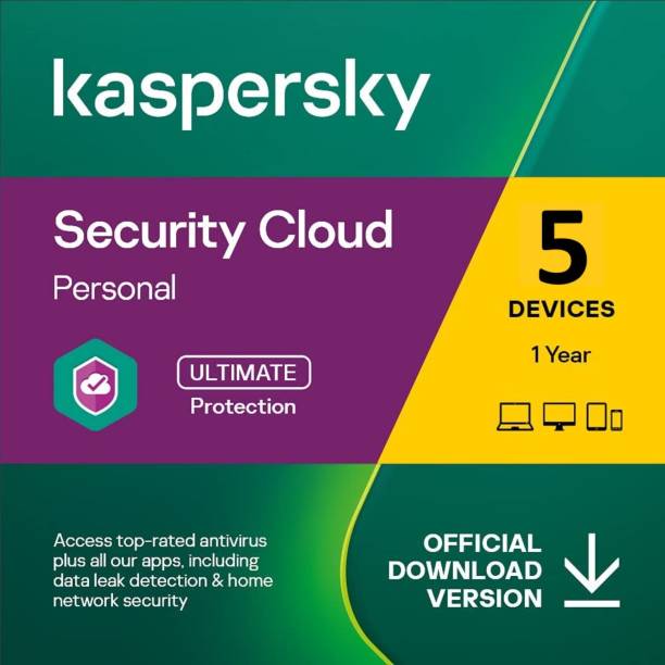 Kaspersky 5 PC 1 Year Ultimate Security (Email Delivery - No CD)