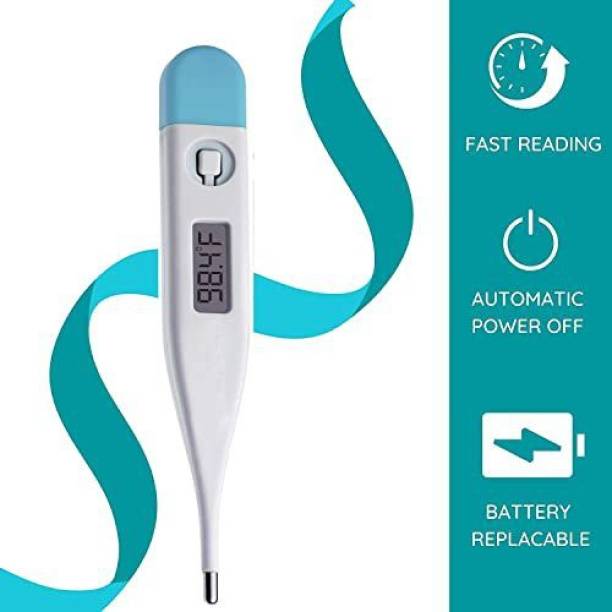 thermomate TM-555 Fever Alarm & Beeper Alert | CE Approved & 10 seconds Fast Reading Thermometer