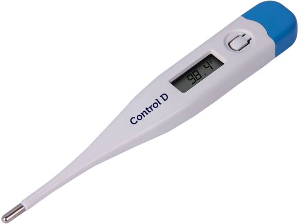 Control D Body Temperature Check Fast Reading Fever Alarm & Beeper Alert Digital Thermometer