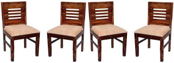 MAA LAXMI Solid Wood Dining Chair