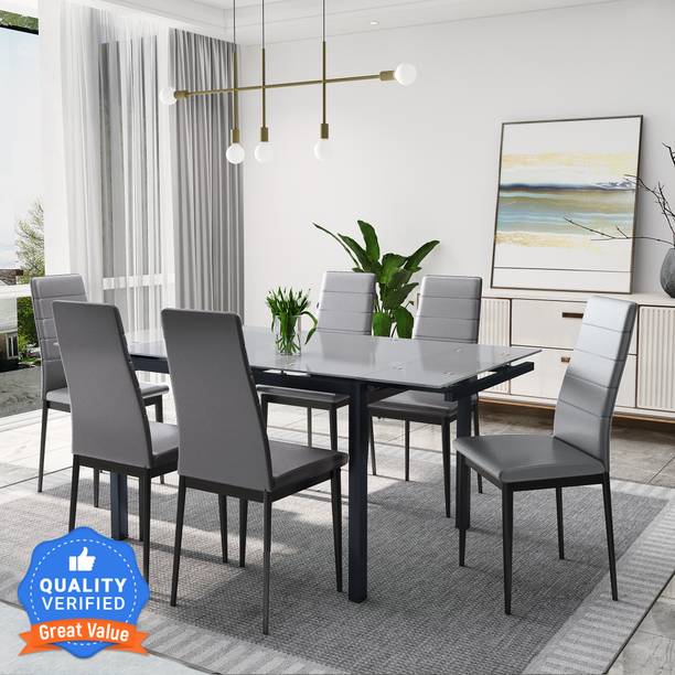 Dining Table 6 Seater Buy Dining Table 6 Seater online at Best Prices