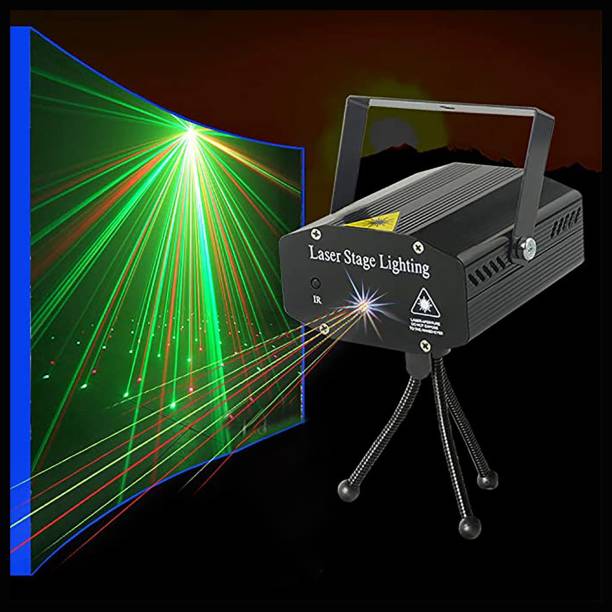 Pick Ur Needs LED Disco 12 Modes Combinations, Strobe Stage Sound Activated Laser Lights