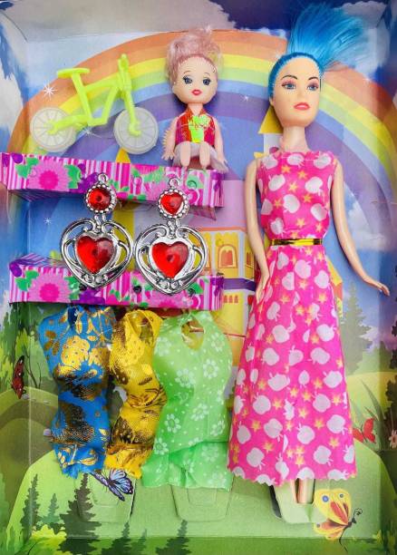 CHOUHAN GALLERY PREETY DOLL WITH FASHION ACCESSORIES
