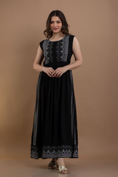 One piece long dress flipkart 2025