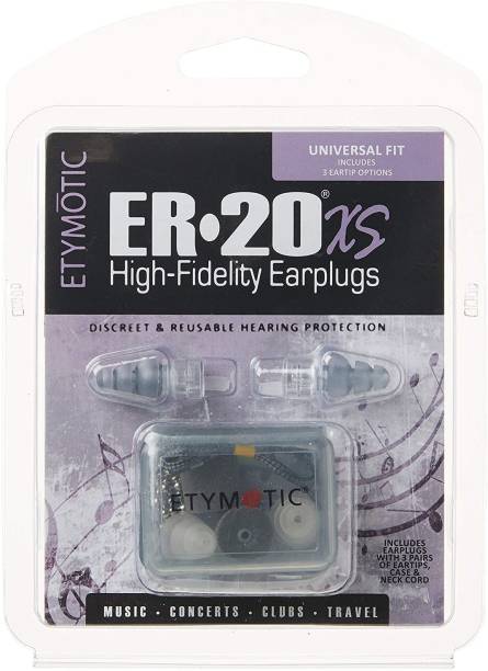 Etymotic Research ER20XS Universal Fit High-Fidelity Earplugs Ear Plug