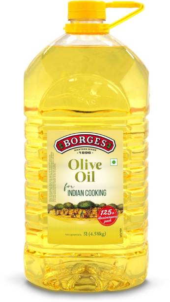 Borges Olive Oil Extra Light Flavour, Edible Premium Grade, Deep Frying Cooking Olive Oil PET Bottle