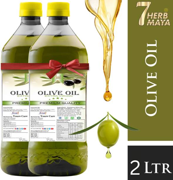 7Herbmaya OLIVE OIL Jaitun tail Edible food cooking oil and for skin hair face treatment Olive Oil Plastic Bottle