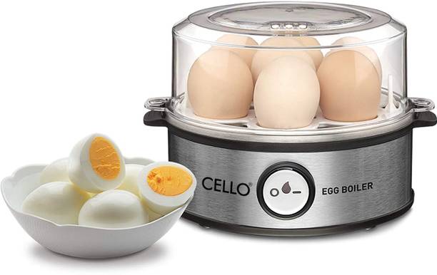 Cello GEM Smart Egg Boiler - 360 Watt Transparent Egg Cooker