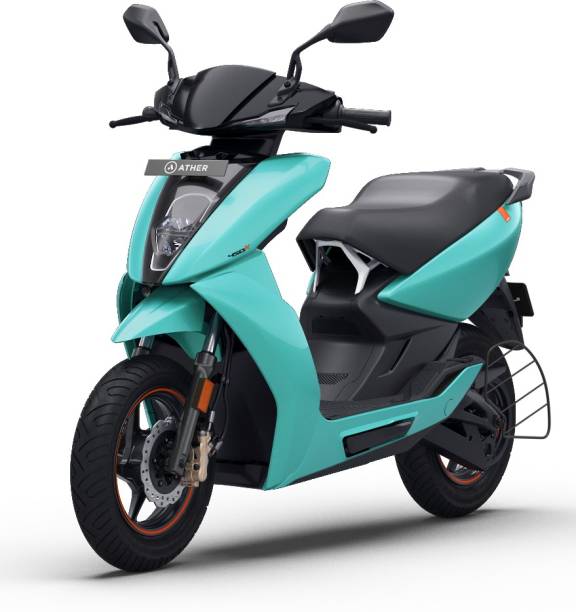 Ather 450X Gen 3 Booking for Ex-showroom Price (Portable Charger, Mint Green)