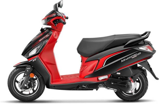 HERO Maestro Edge 125 Disc Booking for Ex-showroom Price (Panther Black)