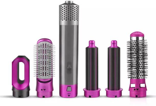 KAMALY 1000W Air Hair Styler,hair straightener brush ,Hair Curler for women Pre-Styling Hair Dryer