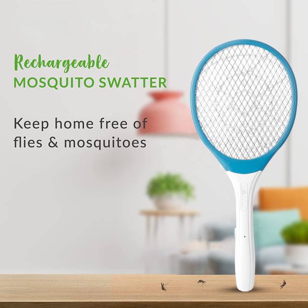 MosZap Rechargeable Mosquito Swatter, Electric Insect Killer Indoor, Outdoor