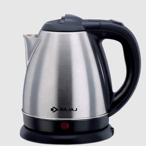 BAJAJ 670108 Electric Kettle (1.2 L, Black, STEEL) Price in India