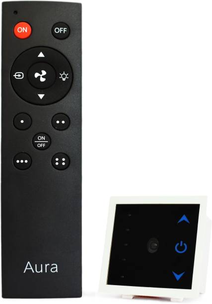 DeWire Remote Controlled Switches (Fan Regulator & 1 Li...