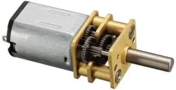 SSV CARE 100 RPM Micro Gear DC Motor with 30:1 Metal Ge...