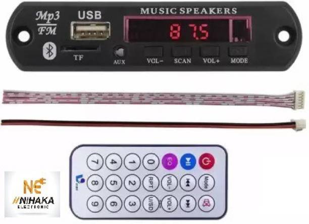 NIHAKA Bluetooth FM USB AUX Card MP3 Audio Player Decoder Module Kit dc Electronic Components Electronic Hobby Kit