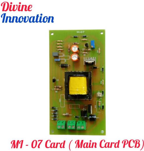 Divine Innovation MI-07 (Main Card) For Solar Zatka Machine Power Supply Electronic Hobby Kit