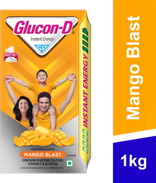 GLUCON-D Mango Blast Refill Energy Drink