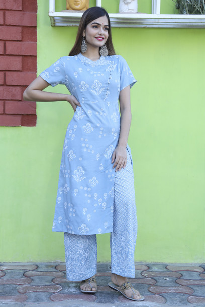 kurti plazo set under 400 flipkart