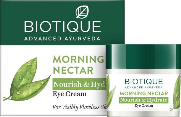 BIOTIQUE BIO Morning Nectar Flawless Lightening Eye Cream SPF- 30UVA/UVB 15 GM