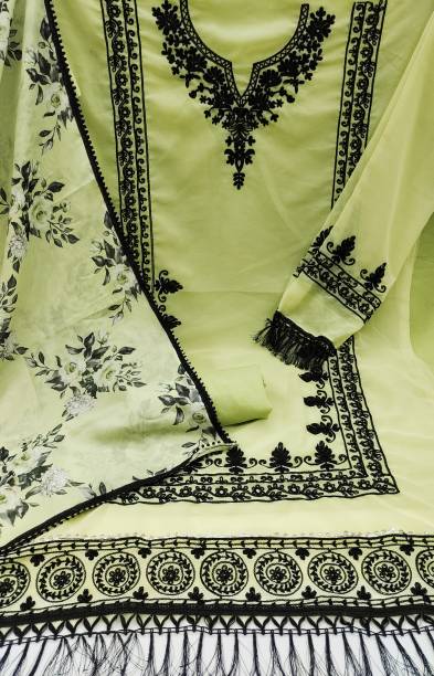 Unstitched Georgette Salwar Suit Material Printed Price in India