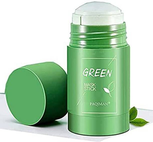 hpg traders Green Tea Purifying Clay Stick Mask Anti Acne Cleaning Solid Mask Stick  Face Shaping Mask