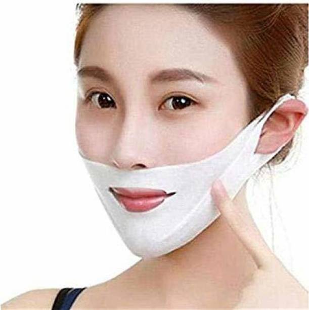 AMV Sales V-shaped Face Mask Chin Firming Slimming Gel Face Masks Lifting Face Mask Decorative Mask