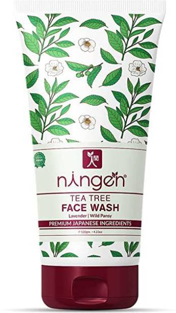 Ningen Tea Tree  I Infused with Lavender and Wild Pansy Extracts For Skin Face Wash