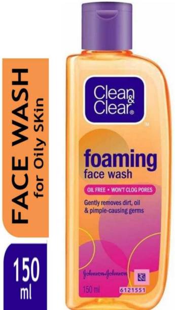 Clean & Clear Foaming Oil Free Won't Clog Pores ## Pack Of 01(150ML) Face Wash