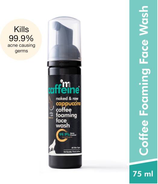 mCaffeine Coffee Foaming  For Acne & Pimple Control | Cleanser For Oily Skin Face Wash