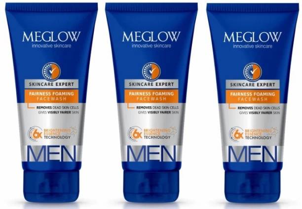 Volant Meglow Instant Glow Facewash 70 gm (pack of 3) F...