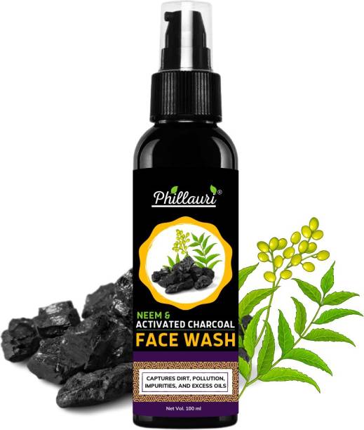 Phillauri Neem and Activated Charcoal  Face Wash