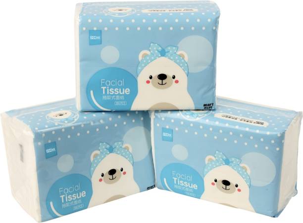 ZQBIEE Skin safe Tissue Box for Car, Bathroom, Bedroom, Office | Car Tissue Paper Box